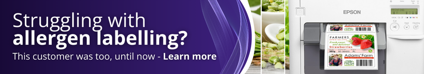 Struggling with allergen labelling? Could the Epson C3500 help your business?